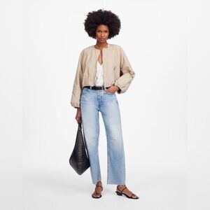 The Petite Darted Barrel-Leg Jean